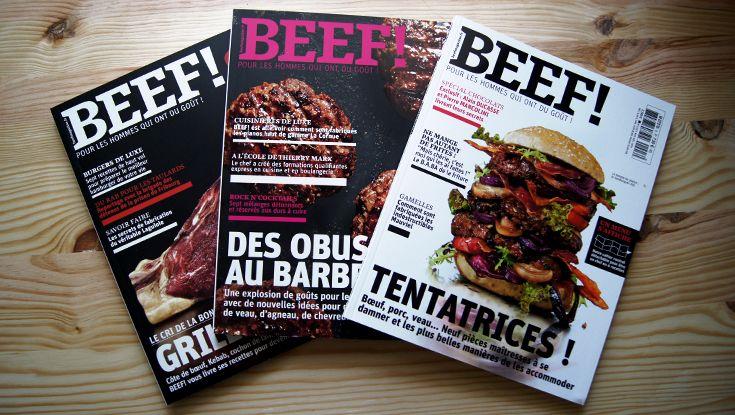 Beef! Magazine, pour les hommes qui ont du goût