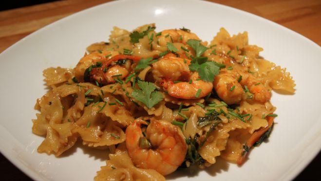 Farfalle aux saveurs d&#039;Asie